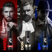 Beardo Spy, Mafia & Don Most Wanted Body Spray For Men Set (3 pcs)