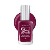 Swiss Beauty Slay Nail Color - Mulberry Maroon (13 ml)