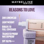 Maybelline New York Super Stay Lumi-Matte Liquid Foundation 228 + Garnier Micellar Water Combo