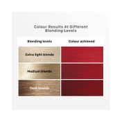 Streax Ultralights Hair Color Highlight Kit - Crimson Red (180 g)