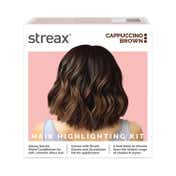 Streax Ultralights Hair Color Highlight Kit - Cappuccino Brown (180 g)