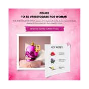 Police To Be Freetodare Eau De Parfum for Woman (125 ml)
