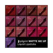 Pilgrim Liquid Lipstick - Bossy Brown (3 ml)