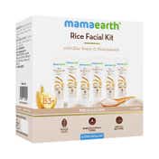 Mamaearth Rice Facial Kit With Rice Water & Niacinamide For Glass Skin - (6 pcs)