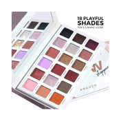 Praush Beauty Eyeshadow Palette with 18 Pigmented Shades - The Showstopper (206 g)