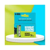Bombay Shaving Company Sensi Smart 3 Razor Cartridge For Men - (4 pcs)