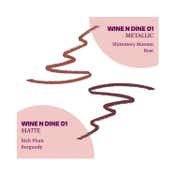 Typsy Beauty Twice The Fun 2 In 1 Eyeliner - 01 Wine and Dine (2 g)