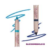 Typsy Beauty Twice The Fun 2 In 1 Eyeliner - 02 Blue Bombsicle (2 g)
