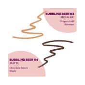 Typsy Beauty Twice The Fun 2 In 1 Eyeliner - 04 Bubbling Beer (2 g)