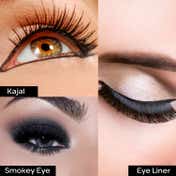 Faces Canada Ultime Pro Intense Gel Kajal With Smudger & Sharpener 24HR Long Stay - Black (1.2 g)