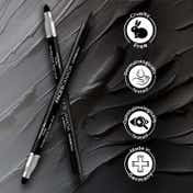 Faces Canada Ultime Pro Intense Gel Kajal With Smudger & Sharpener 24HR Long Stay - Black (1.2 g)