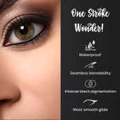 Faces Canada Ultime Pro Intense Gel Kajal With Smudger & Sharpener 24HR Long Stay - Black (1.2 g)