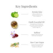 Forest Essentials Ultra Rich Body Milk Lime Saffron and Oudh Body Lotion (50ml) - List of Key Ingredients