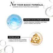 Novology Moisture Barrier Booster Cleanser, Non Foaming,Dry,Rough,Sensitive Skin,Dermat Tested (180g)