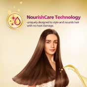 Philips Hair Nourishcare Straightener + Strip Combo - Pink