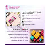 Majestique Multi Purpose Nail Kit with Glass Filer (4 pcs)