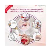 Majestique Dual Side 1X-10X Magnifying Large Handheld Mirror (1 pc)