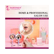 Majestique Dual Side 1X-10X Magnifying Large Handheld Mirror (1 pc)