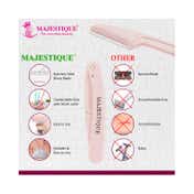 Majestique Foldable & Reusable Facial Hair Razor For Face Eyebrows Upper Lip (5 pcs)