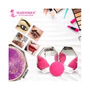 Majestique Dual Side Hexaglitter Pocket Mirror (1 pc)