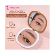 Majestique Dual 2X Magnifying Compact Mirror (1 pc)