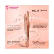 Majestique Slant Tip Tweezer (1 pc)