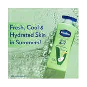 Get Fresh, Cool & Hydrated Skin In Summers With Vaseline Aloe Fresh Body Lotion With Aloe Vera Extract (600ml) 