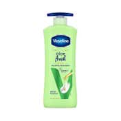 Vaseline Aloe Fresh Body Lotion With Aloe Vera Extract (600ml)