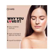 MARS Foundation With High Coverage Liquid Formula - 006 (40 ml)