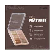 MARS 6 Shade illuminating Highlighter And Blusher Palette - 01 Shade (12 g)