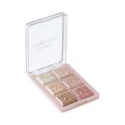 MARS 6 Shade illuminating Highlighter And Blusher Palette - 02 Shade (12 g)