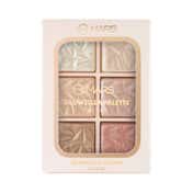 MARS 6 Shade illuminating Highlighter And Blusher Palette - 02 Shade (12 g)
