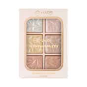 MARS 6 Shade illuminating Highlighter And Blusher Palette - 03 Shade (12 g)