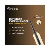 MARS Kohl of Fame 12 Hours Stay Kajal - Black (0.35 g)