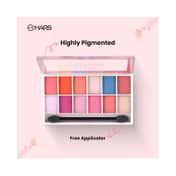 MARS Poco Makeup Palette With Eyeshadow Compact Highlighter And Blush - 03 (20 g)