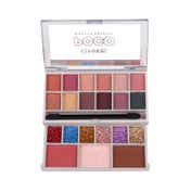 MARS Poco Makeup Palette With Eyeshadow Compact Highlighter And Blush - 03 (20 g)