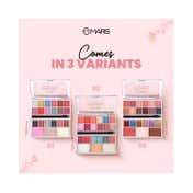 MARS Poco Makeup Palette With Eyeshadow Compact Highlighter And Blush - 03 (20 g)