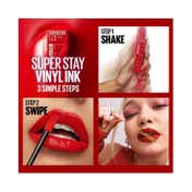 Maybelline New York Super Stay Vinyl Ink Liquid Lipstick - Striking (4.2 ml)