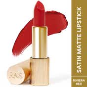 Ras Luxury Skincare Lumiere Satin Matte Lipstick - Riviera Red (4.2 g)