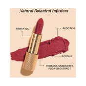 Ras Luxury Skincare Lumiere Satin Matte Lipstick - Velvet Mauve (4.2 g)