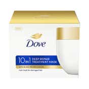 Dove Daily Shine Shampoo (1000 ml) + 10 In 1 Deep Repair Treatment Hair Mask (120 ml) Combo