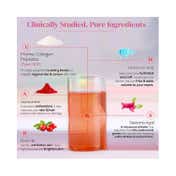 Wellbeing Nutrition Beauty Korean Marine Strawberry & Watermelon Collagen Combo (250 g) (Pack of 2)
