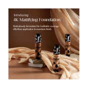 LoveChild Masaba Lights Camera Foundation 4K Matte Finish - Almond Rom Com (30 g)