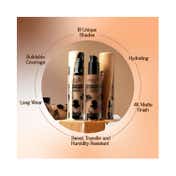 LoveChild Masaba Lights Camera Foundation 4K Matte Finish - Tan Affair (30 g)