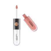 KIKO Milano Unlimited Double Touch Liquid Lip Color - 102 Satin Rosy Beige (6 ml)