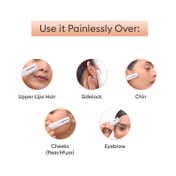 Protouch Dermaplaning Device Electric 2 in 1 Eyebrow and Face Hair Remover (250 g)