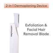 Protouch Dermaplaning Device Electric 2 in 1 Eyebrow and Face Hair Remover (250 g)