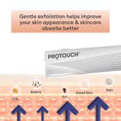Protouch Dermaplaning Device Electric 2 in 1 Eyebrow and Face Hair Remover (250 g)