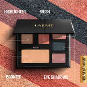Lakme Glitterati Face Palette - Day Queen (14 g)