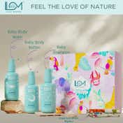 Love Momma Napkins Gift Hamper for Baby Skin Care (Baby Shampoo, Body Butter, Body Wash) - (3 pcs)